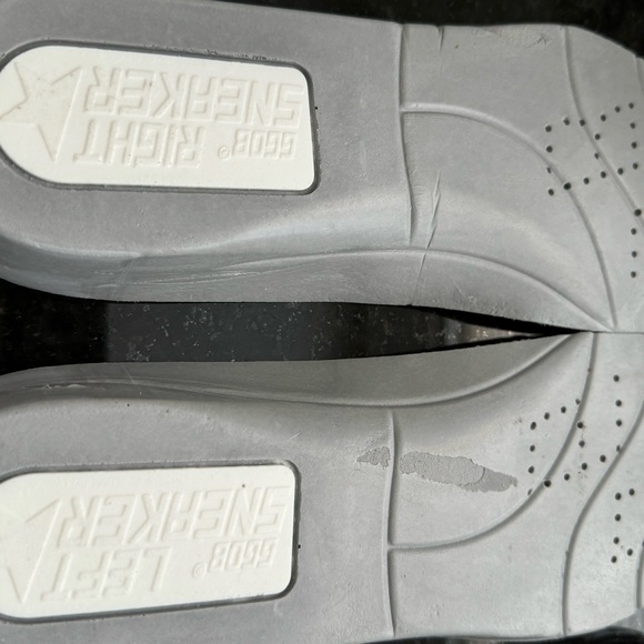 GOLDEN GOOSE WOMENS SUPERSTAR WHITE LEATHER SILVER STAR 40 WORN 1X LKNW - Picture 9 of 16